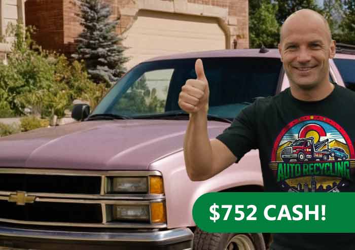 $752 cash for car in denver